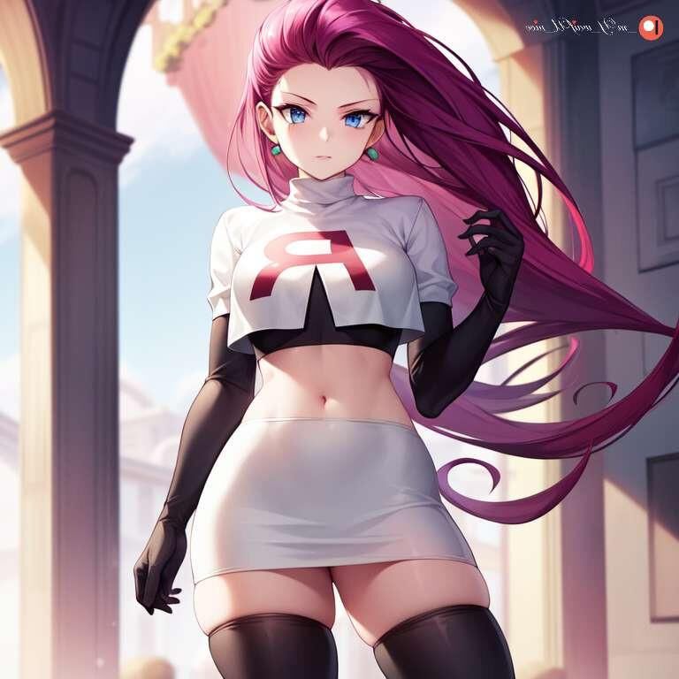 Pokemon Jessie Art no desnuda pero sexy