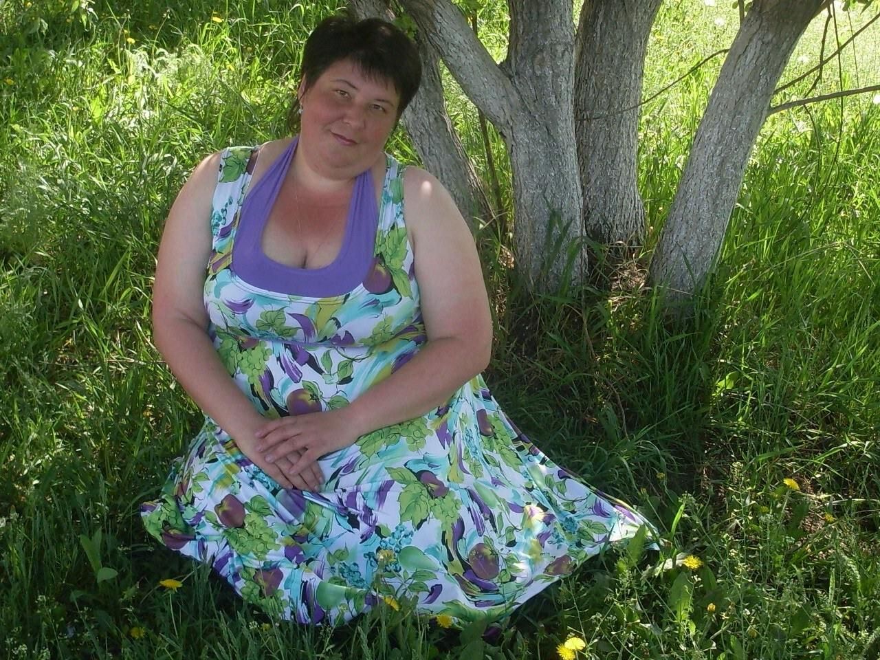 BBW mature amateur Anastasiya from Surgut in Russia