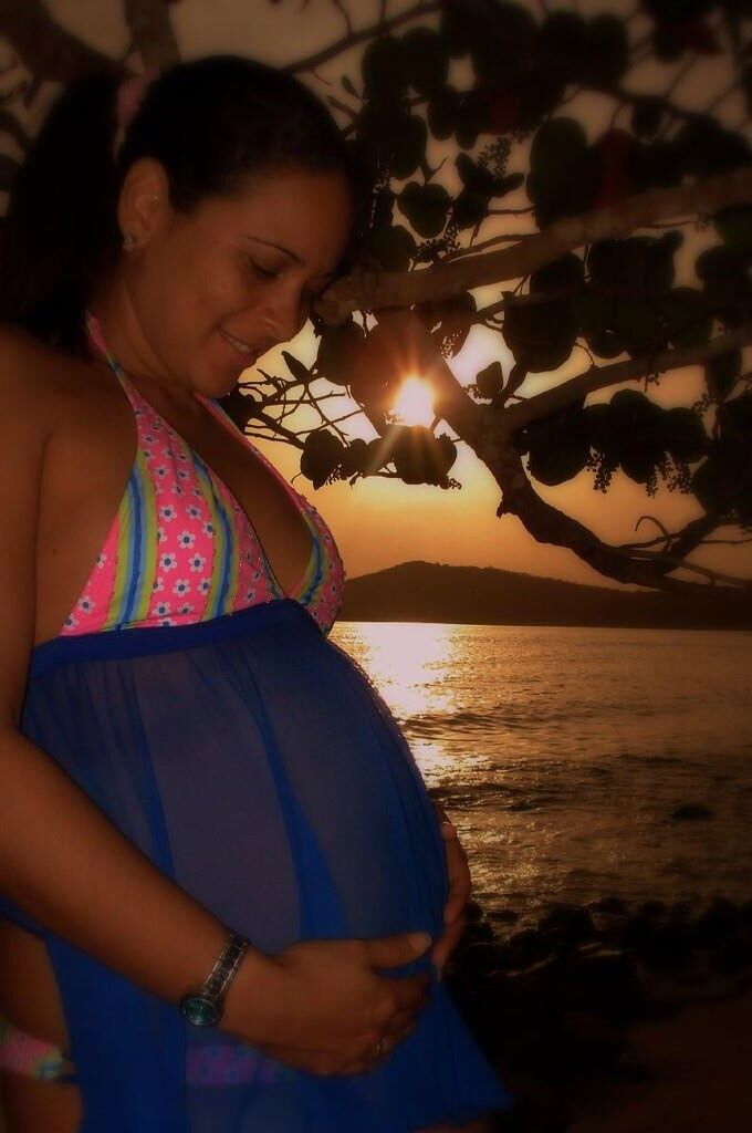 Pregnant Latina