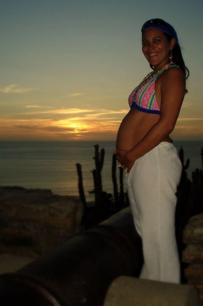 Pregnant Latina