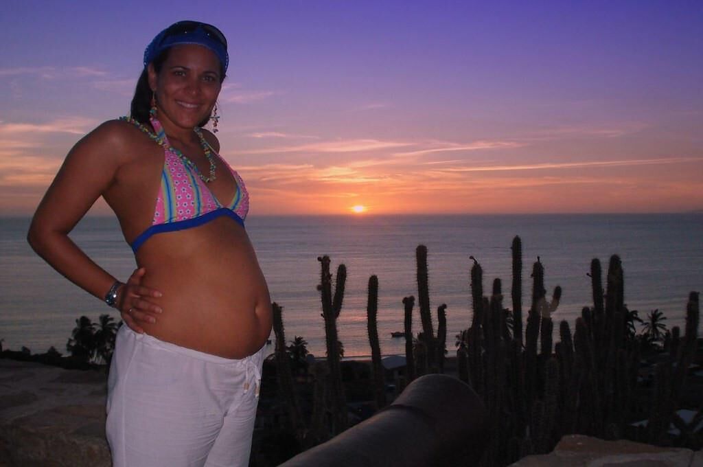 Pregnant Latina