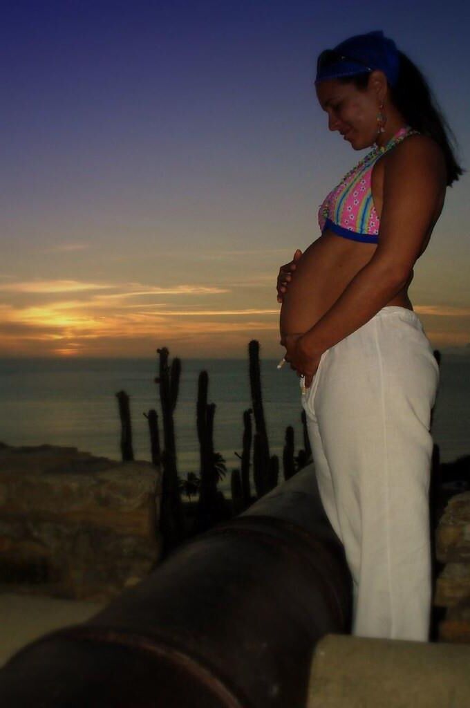 Pregnant Latina