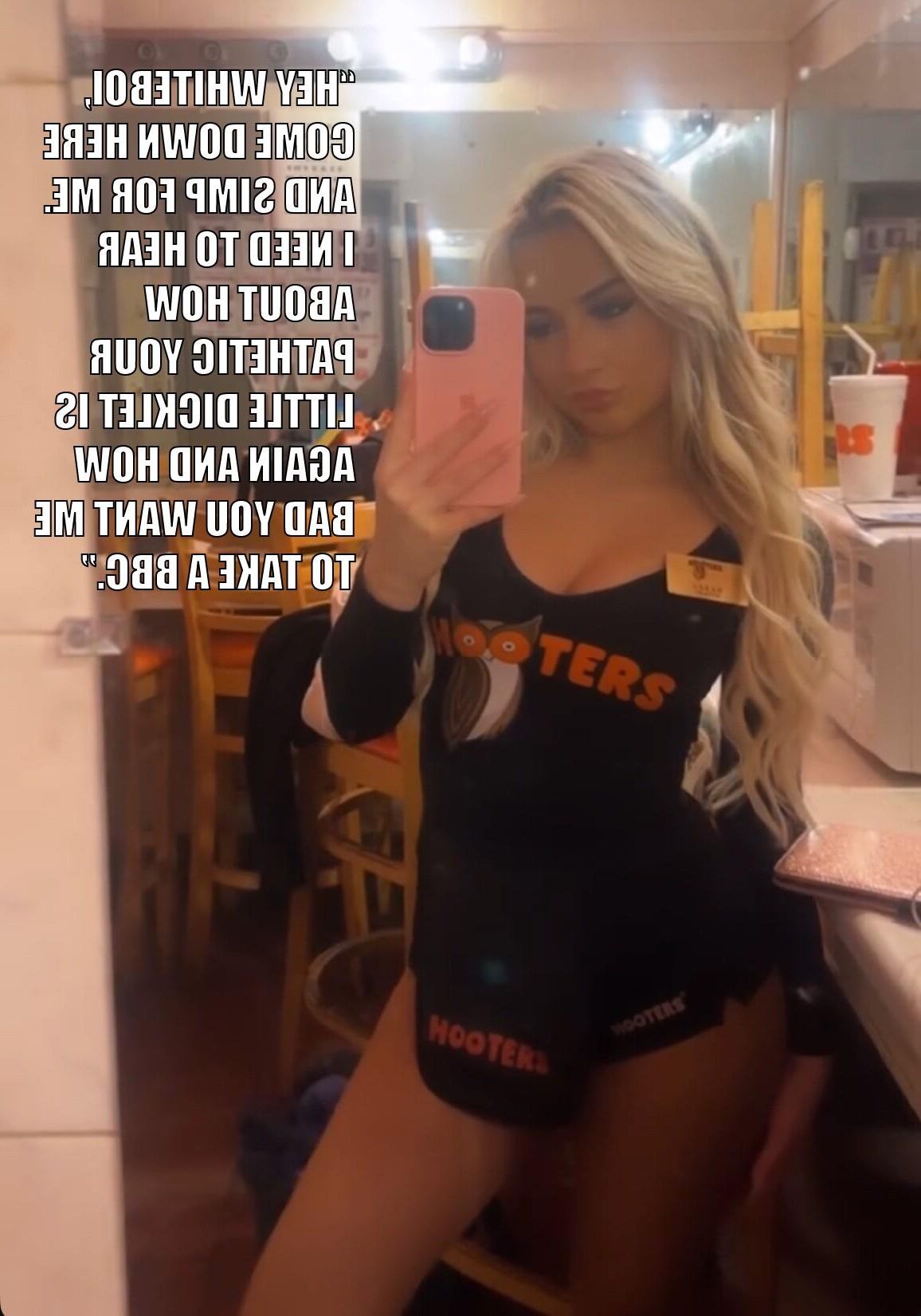 Hooters é para o bnwo