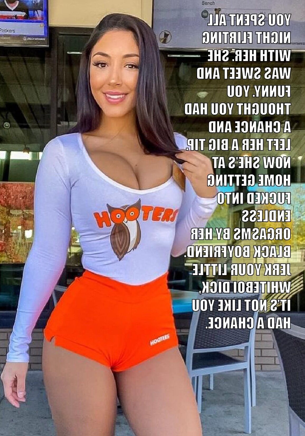 Hooters é para o bnwo