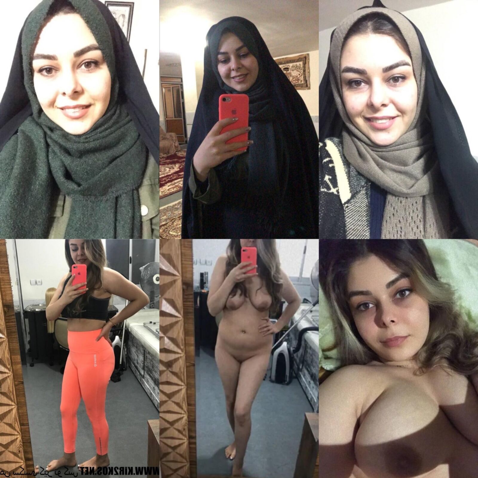 イランのヒジャービ群れが暴露されました