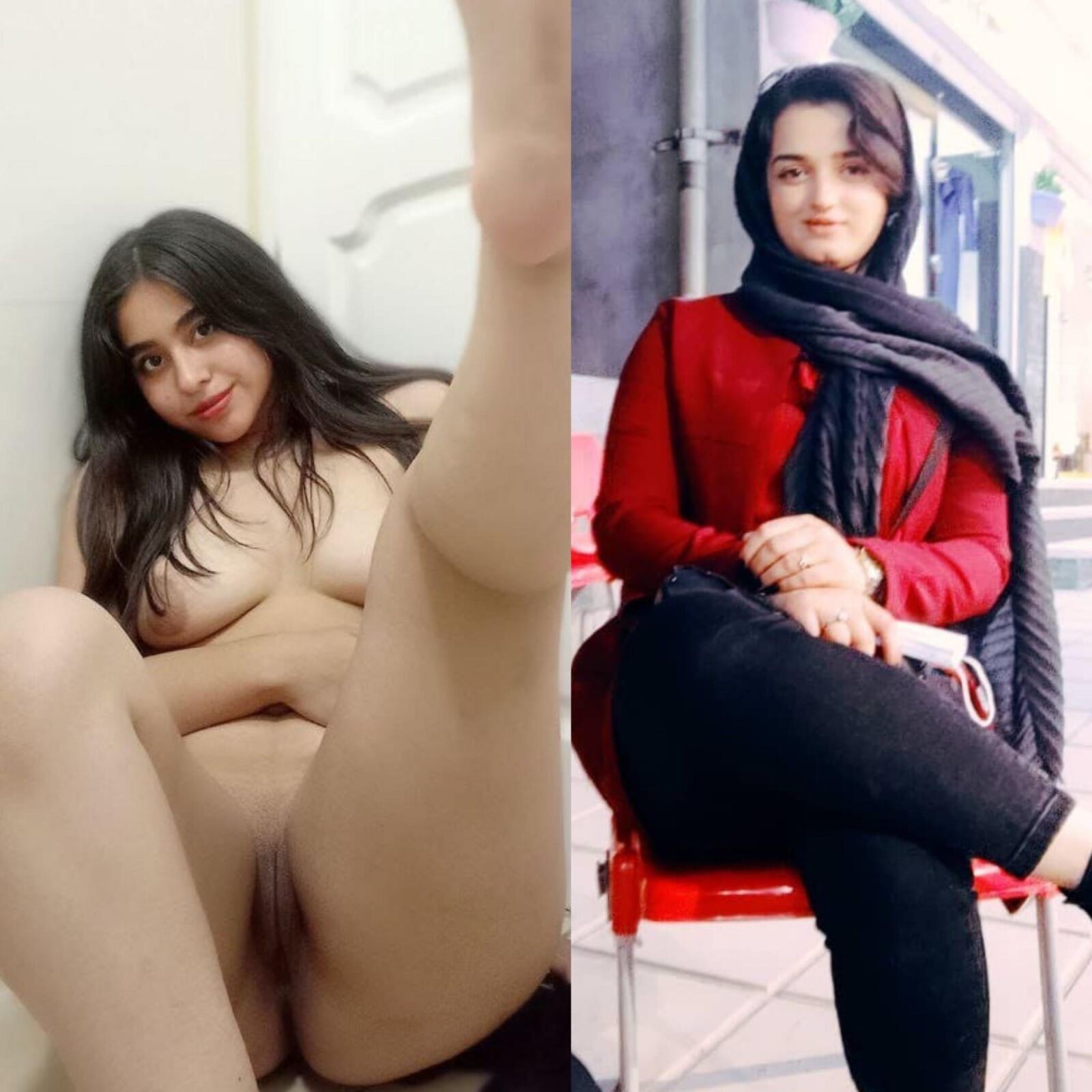 イランの女性は足を広げるのが大好きです