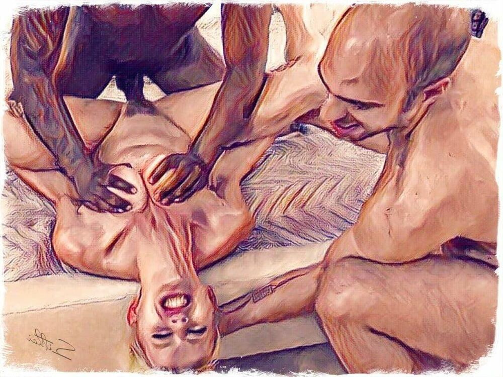 White hotwife Alpha Black lover