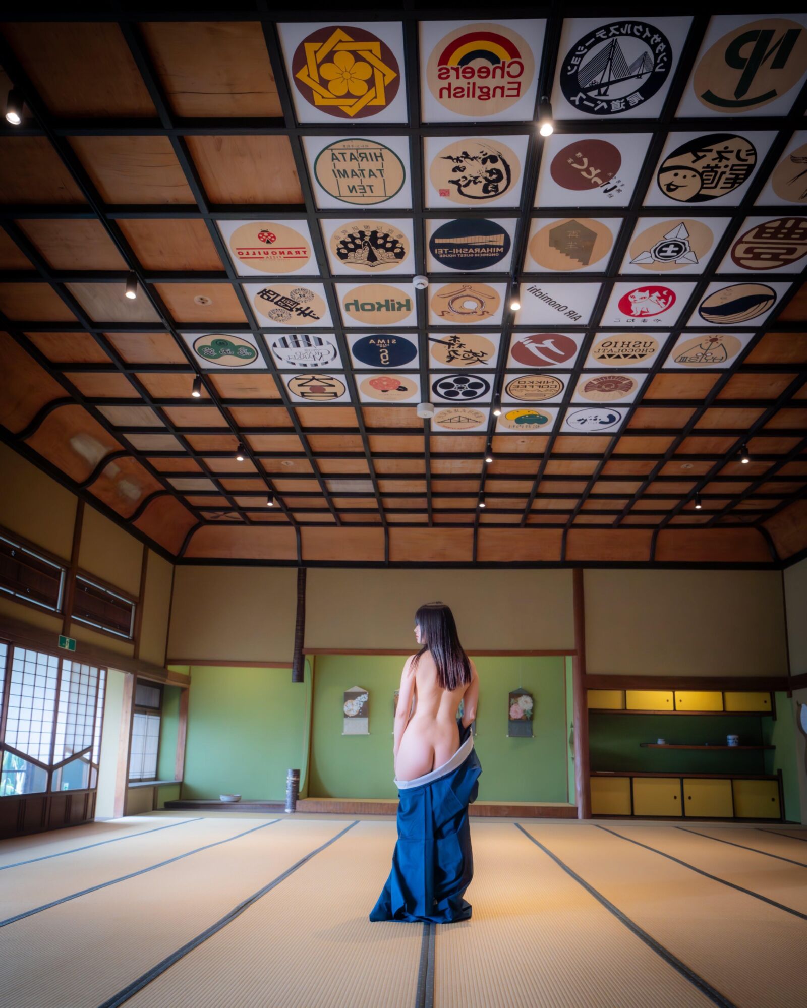 Modèle exhibitionniste japonais Satsuki