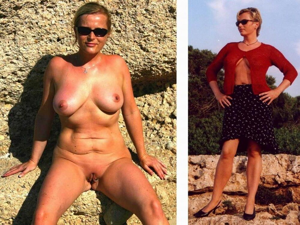 エヴァはドイツの成熟したヌーディストと女