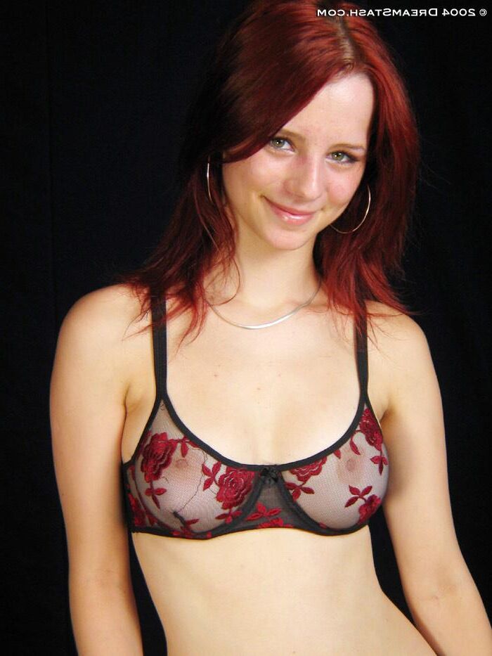 Encantadores pelirrojos Ariel Rose Print sujetador