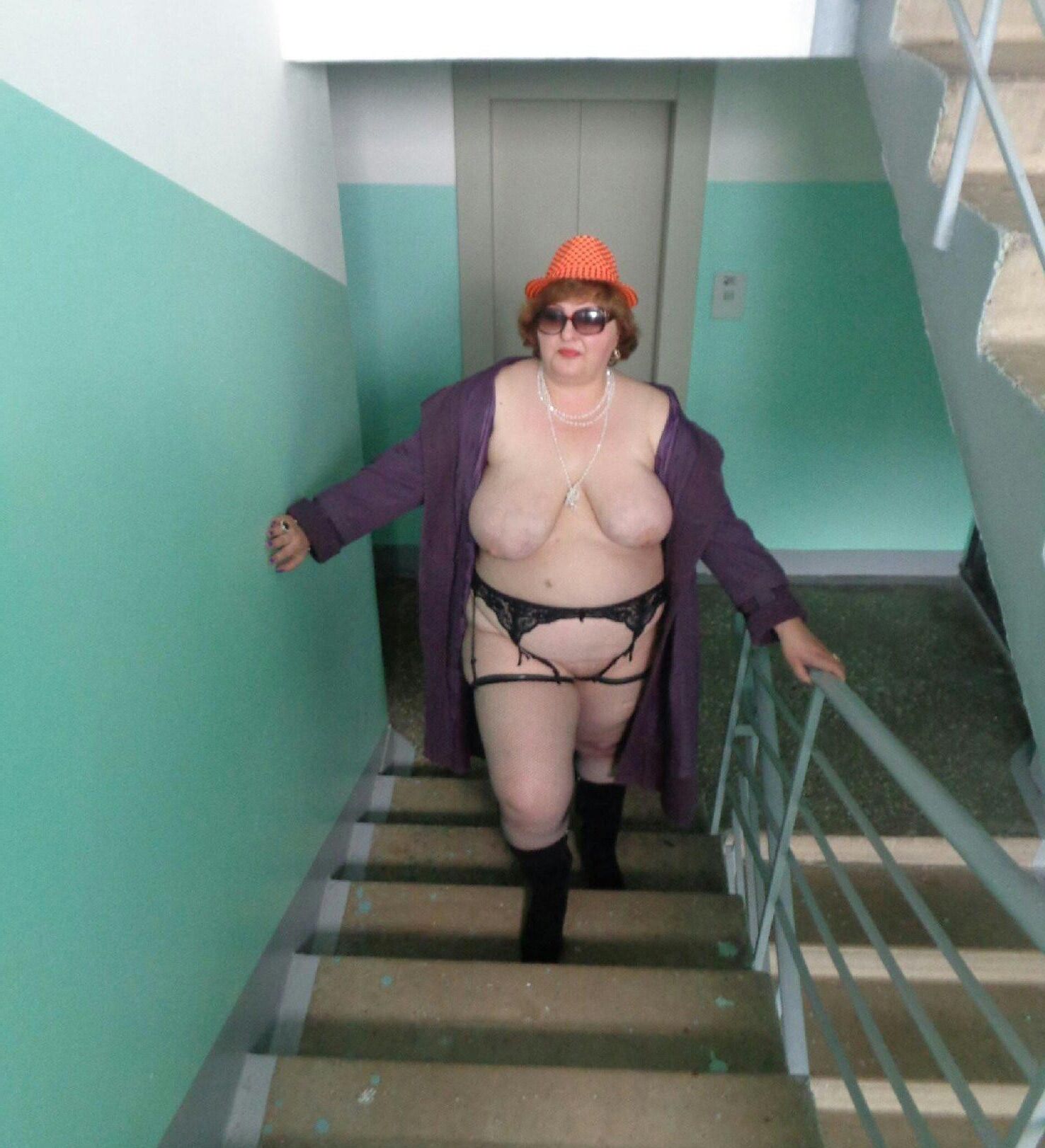 BBW Anzhelika mature russe de Moscou