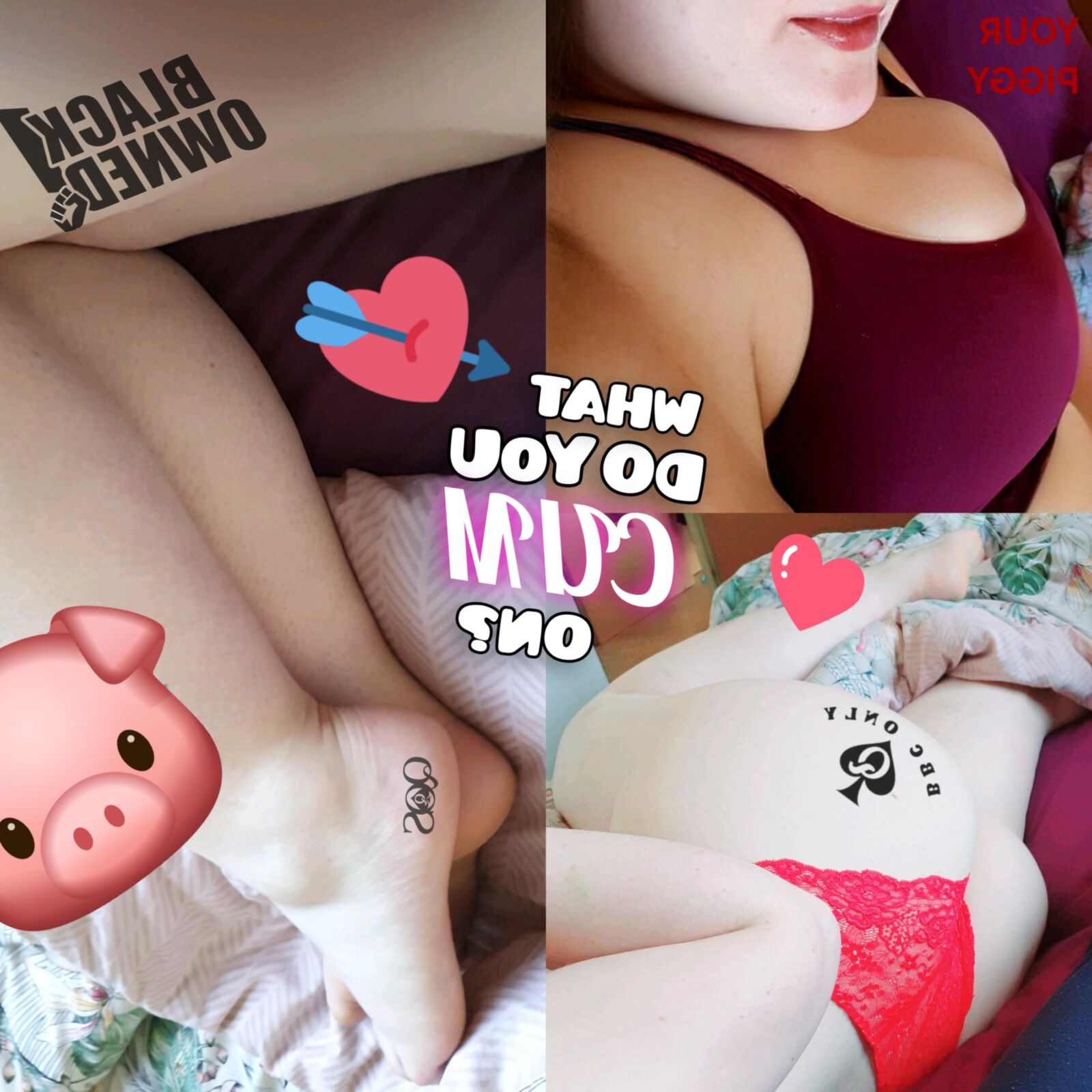 Black owned BBC slam pig wife