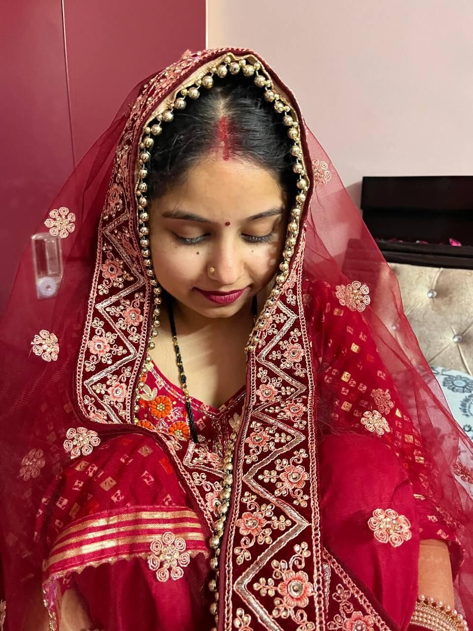 Dépouillard de femme indienne