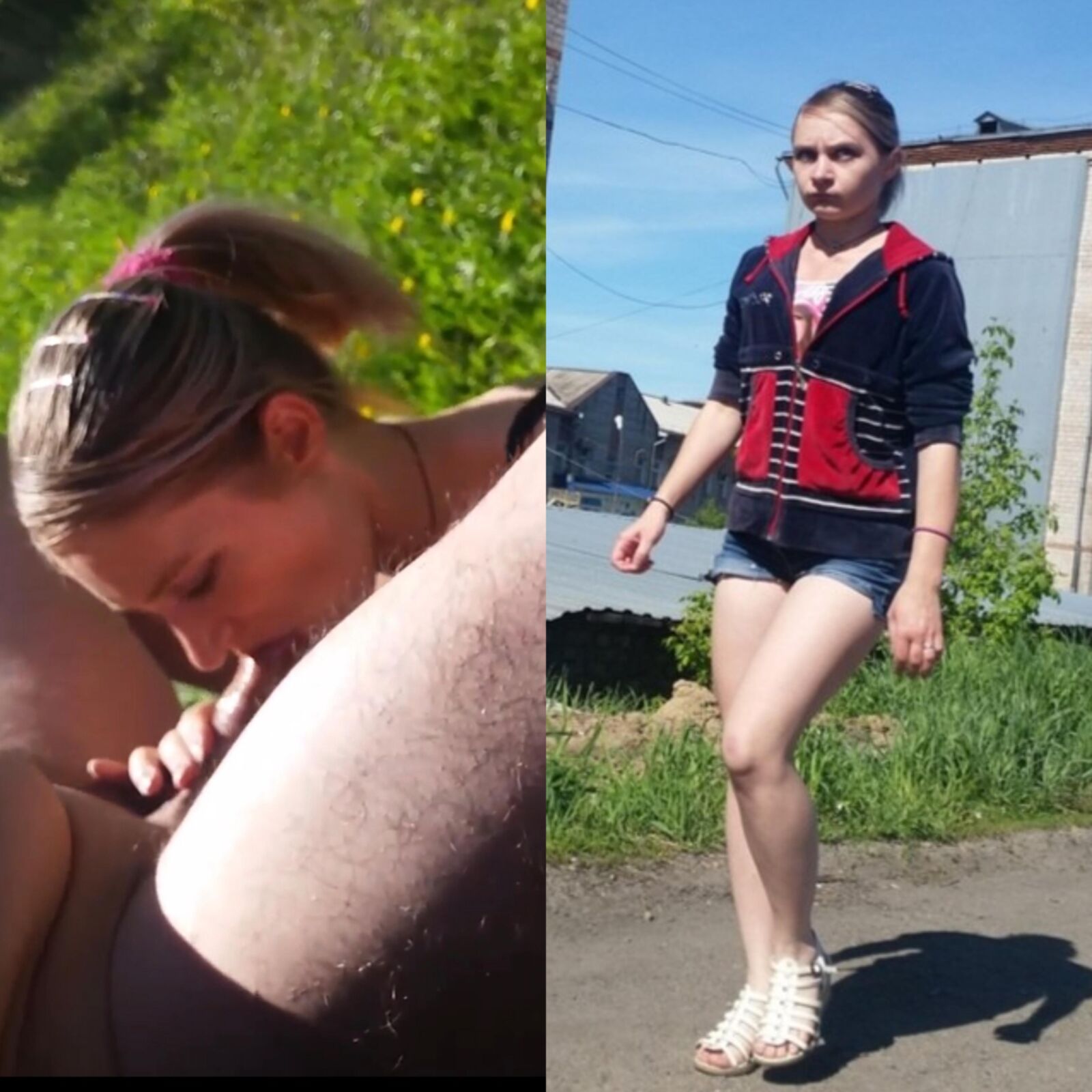Filles habillées déshabillées de Russie