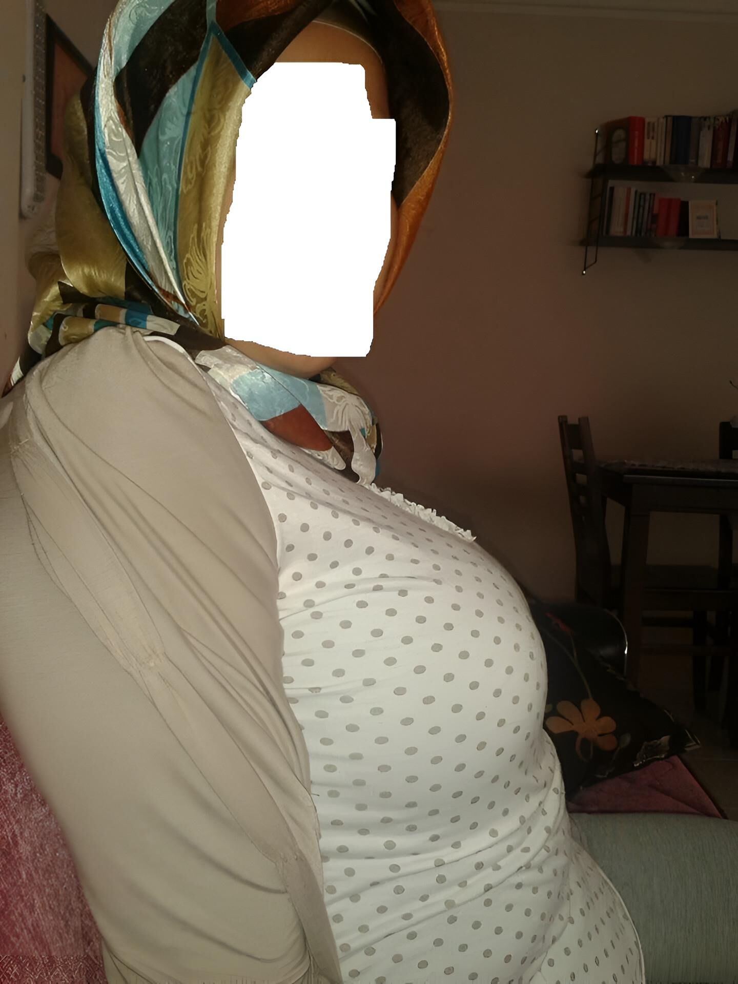 Vintage Turkish Hijab Sexsi Photo