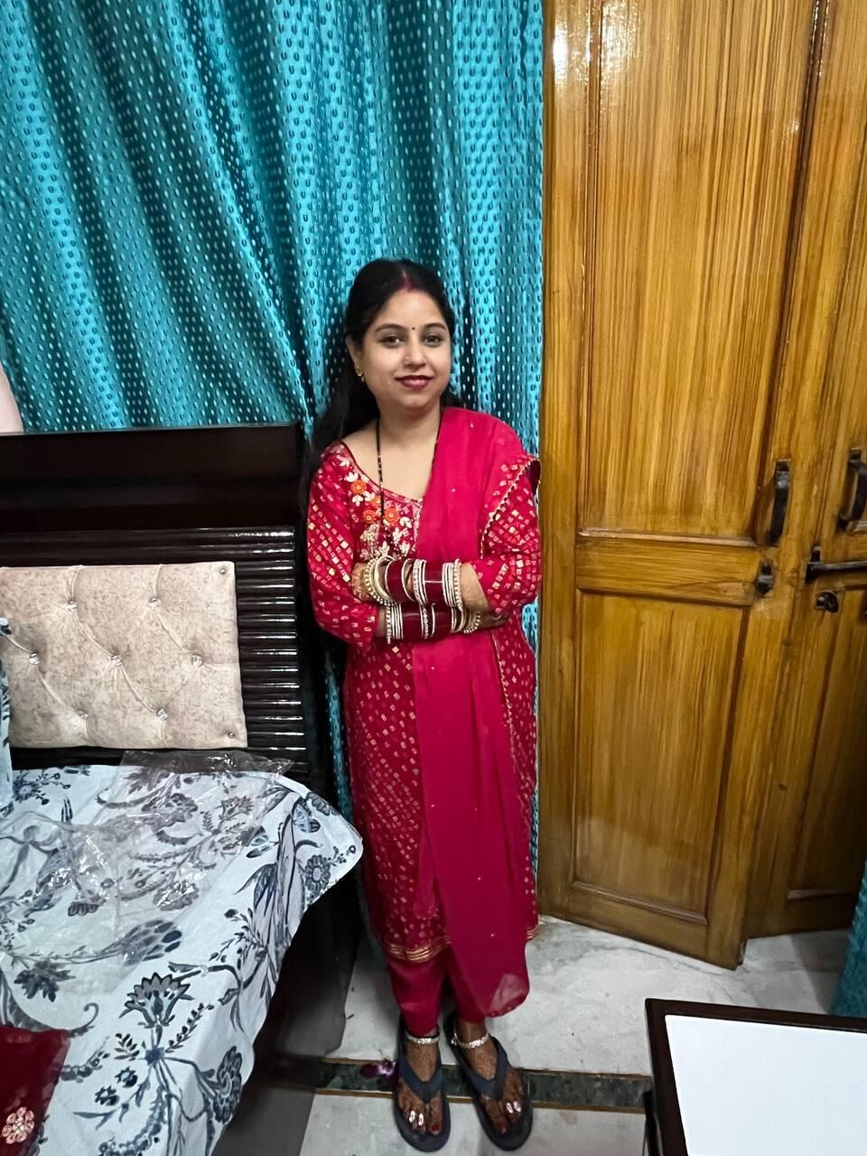 Dépouillard de femme indienne