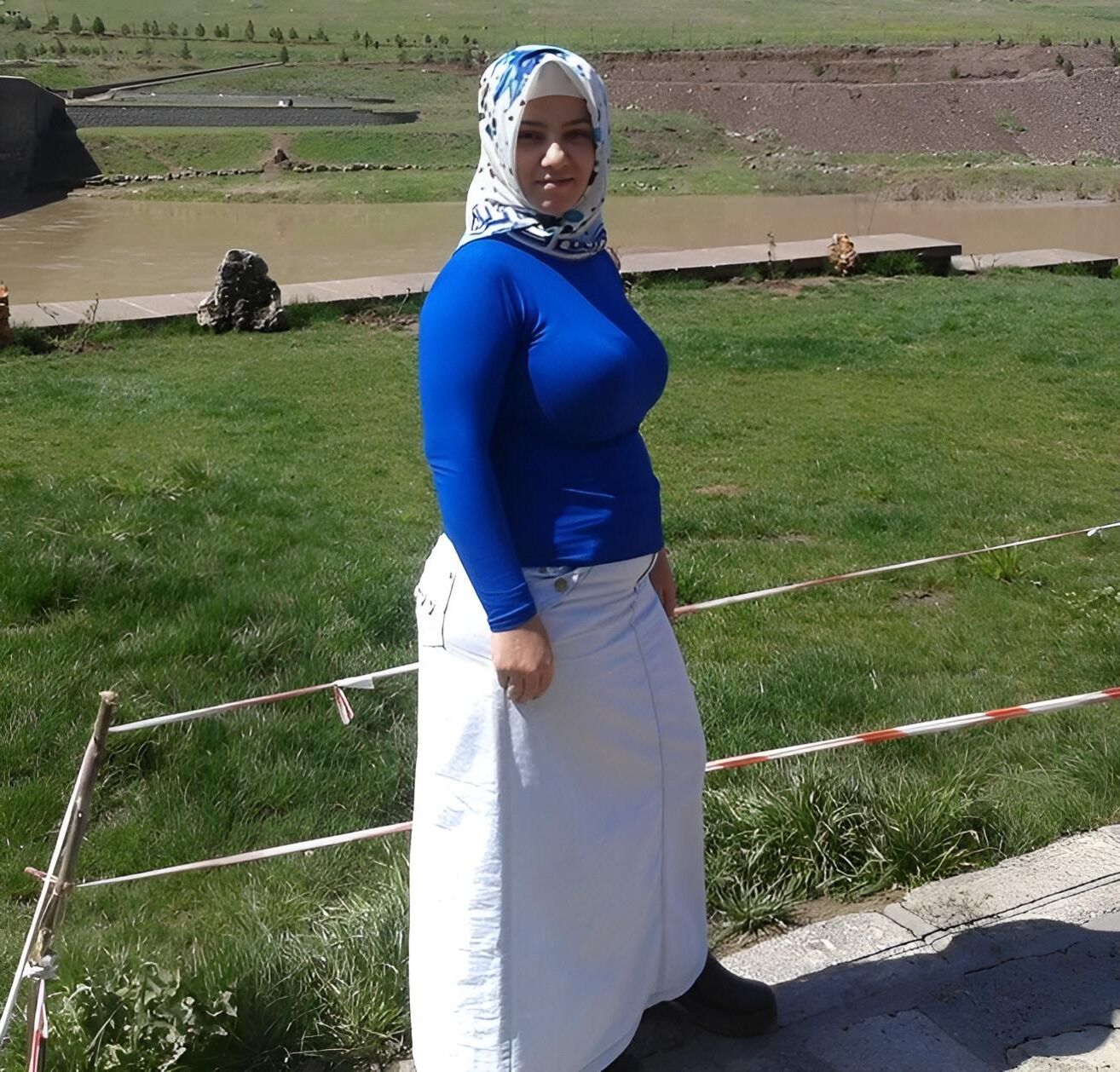 Vintage Turkish Hijab Sexsi Photo