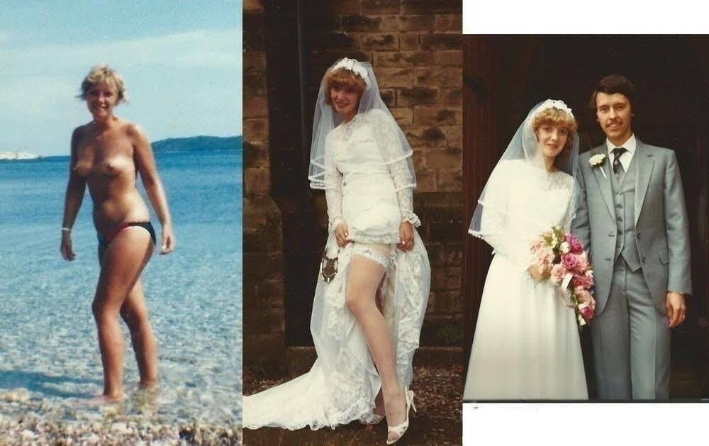 Novia de jengibre envuelta y desbordada