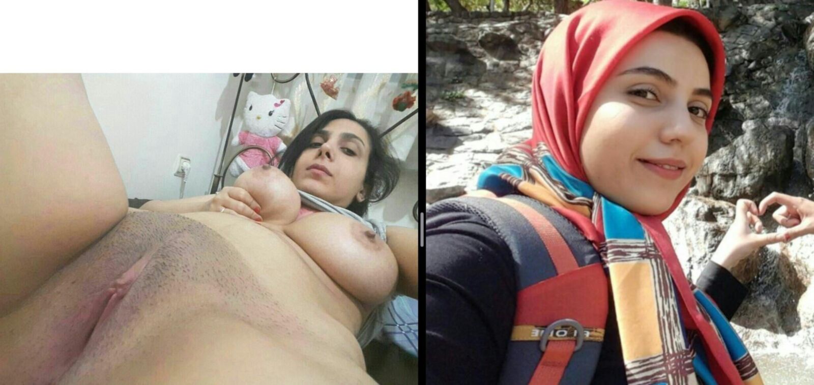 イランの女性は足を広げるのが大好きです