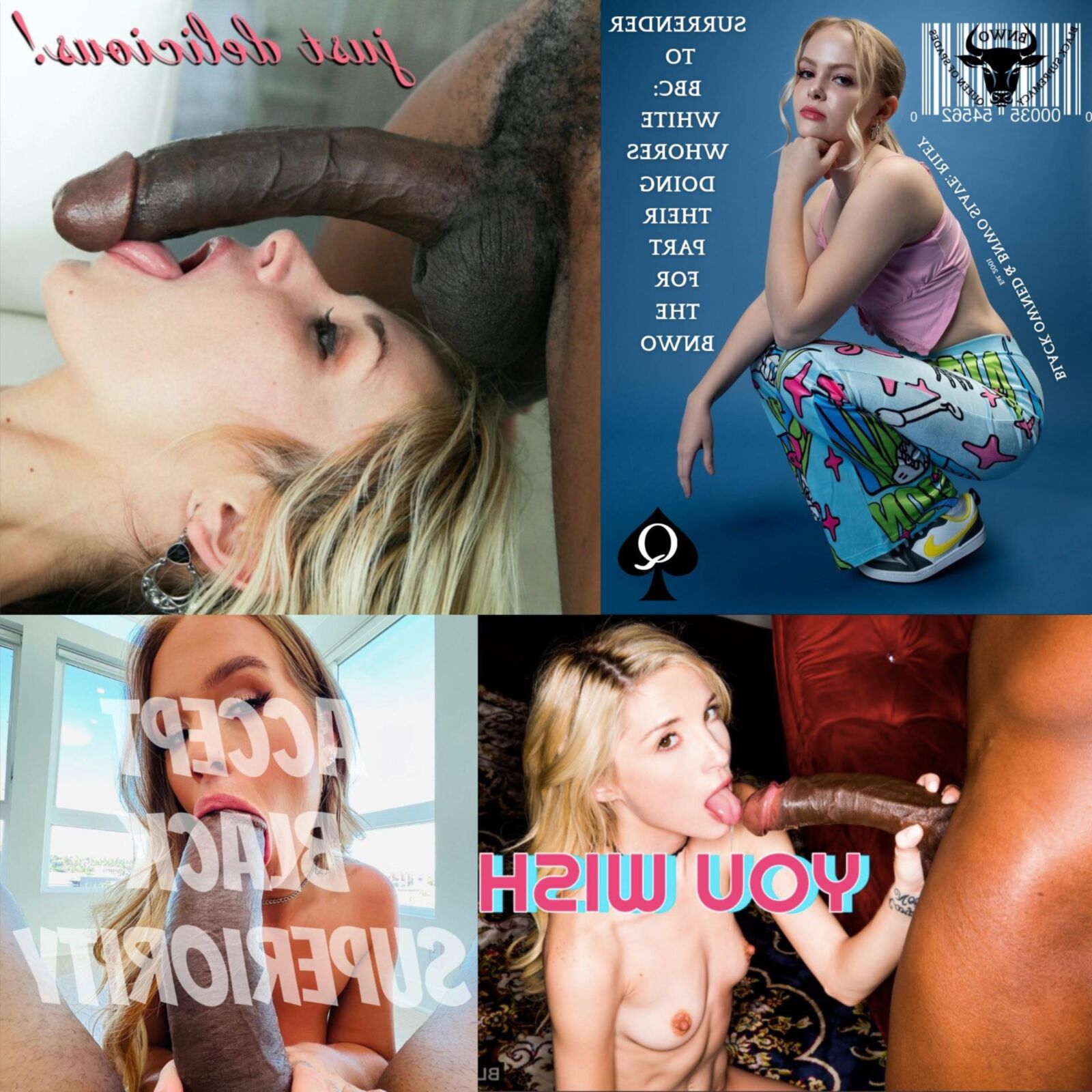 White Bnwo Whore Riley Comenta lo que piensas