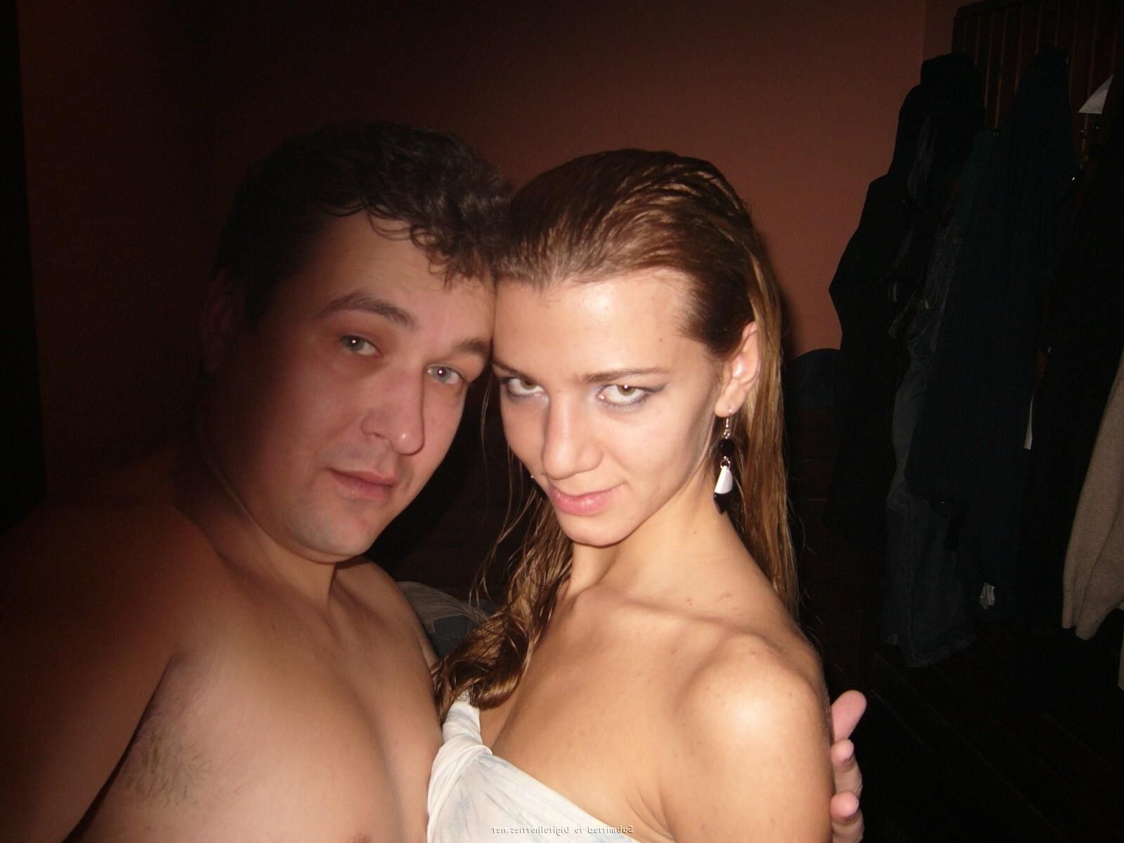 Russische Partei Sex in der Sauna