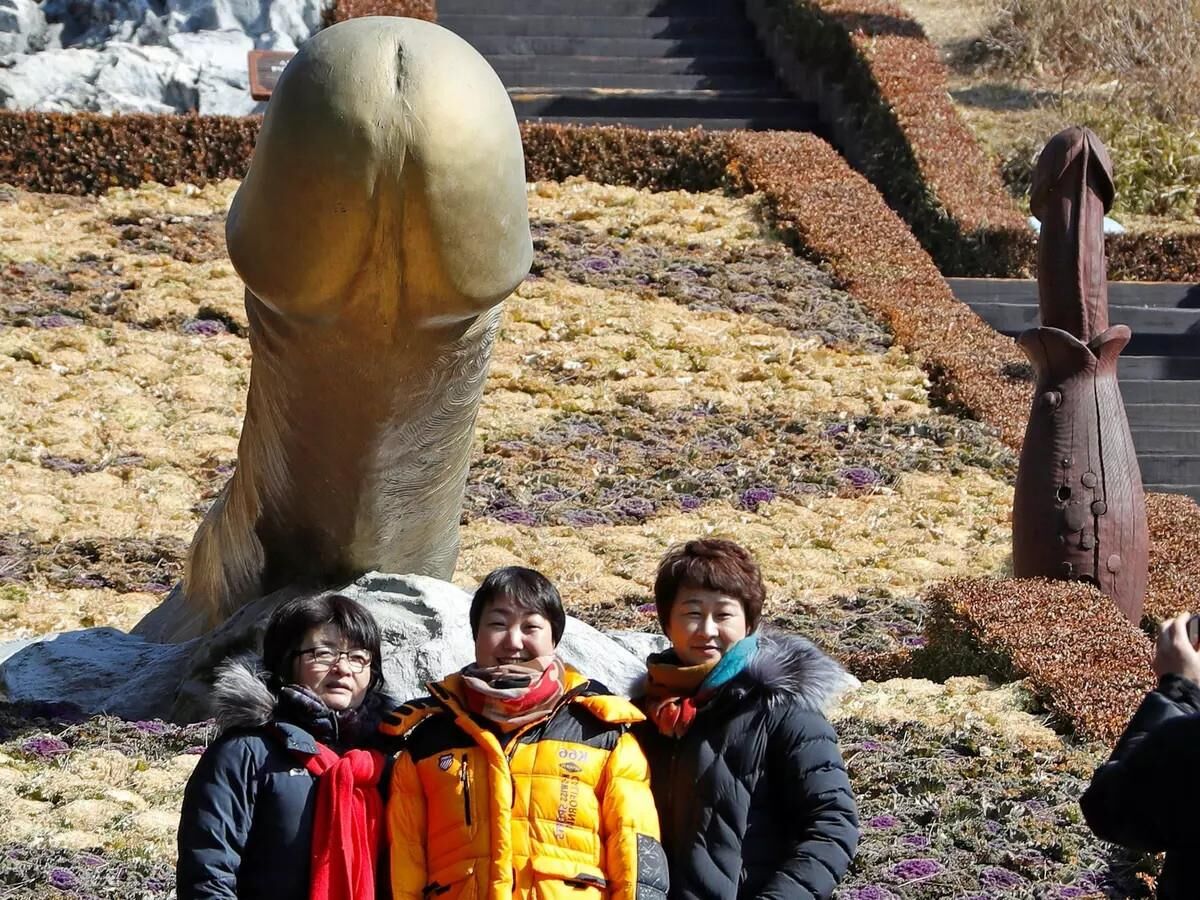 Parque de pene en Süd Corea