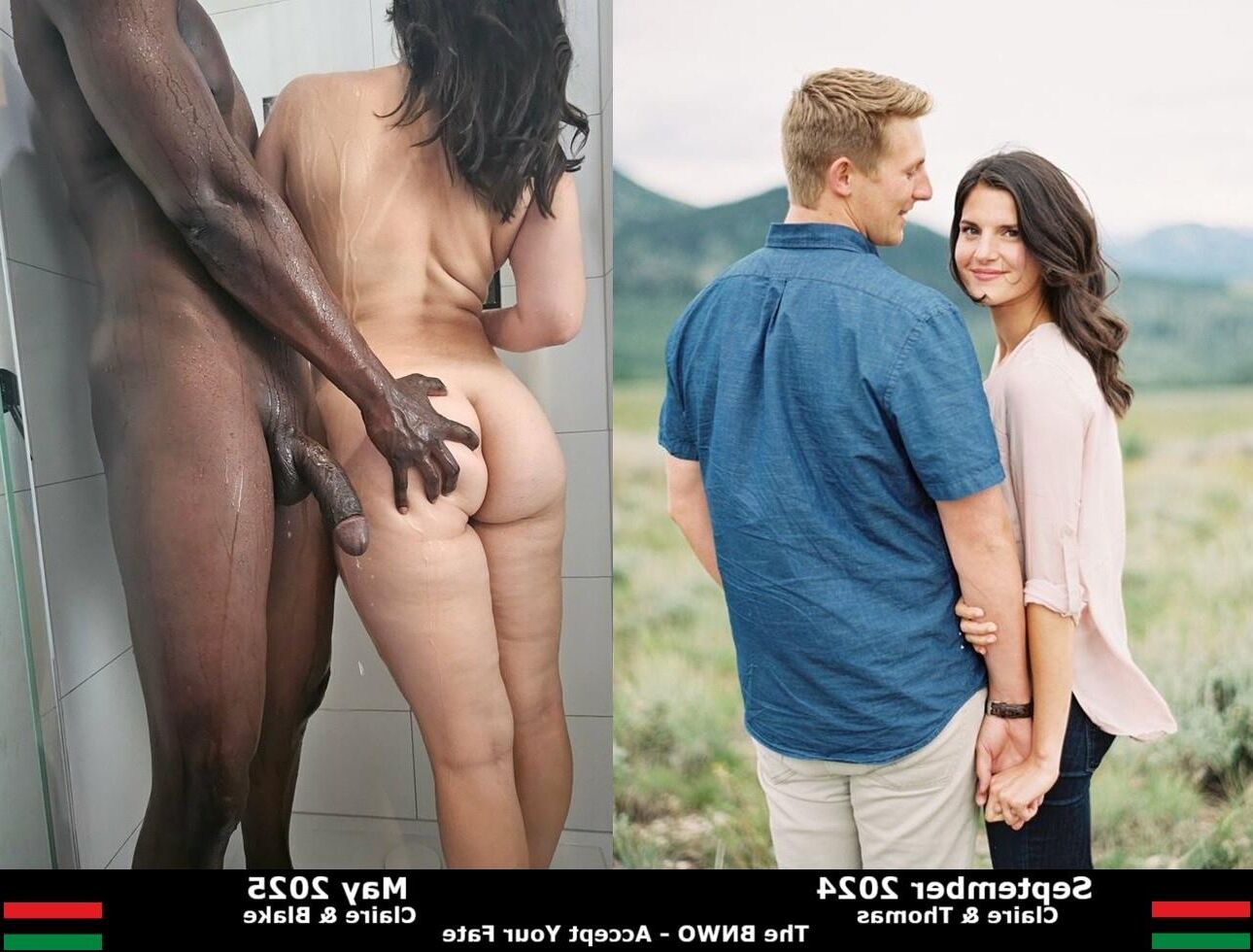 Meus tampas inter -raciais de cuckold