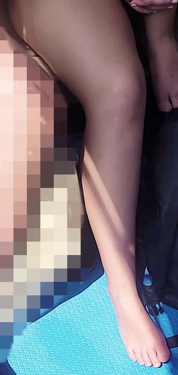 Beach Candid Upskirt shots of Latino Beauty with big tight ass