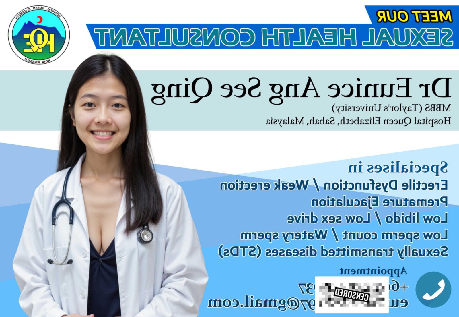 Eunice ang voir Qing Docteur malaisien