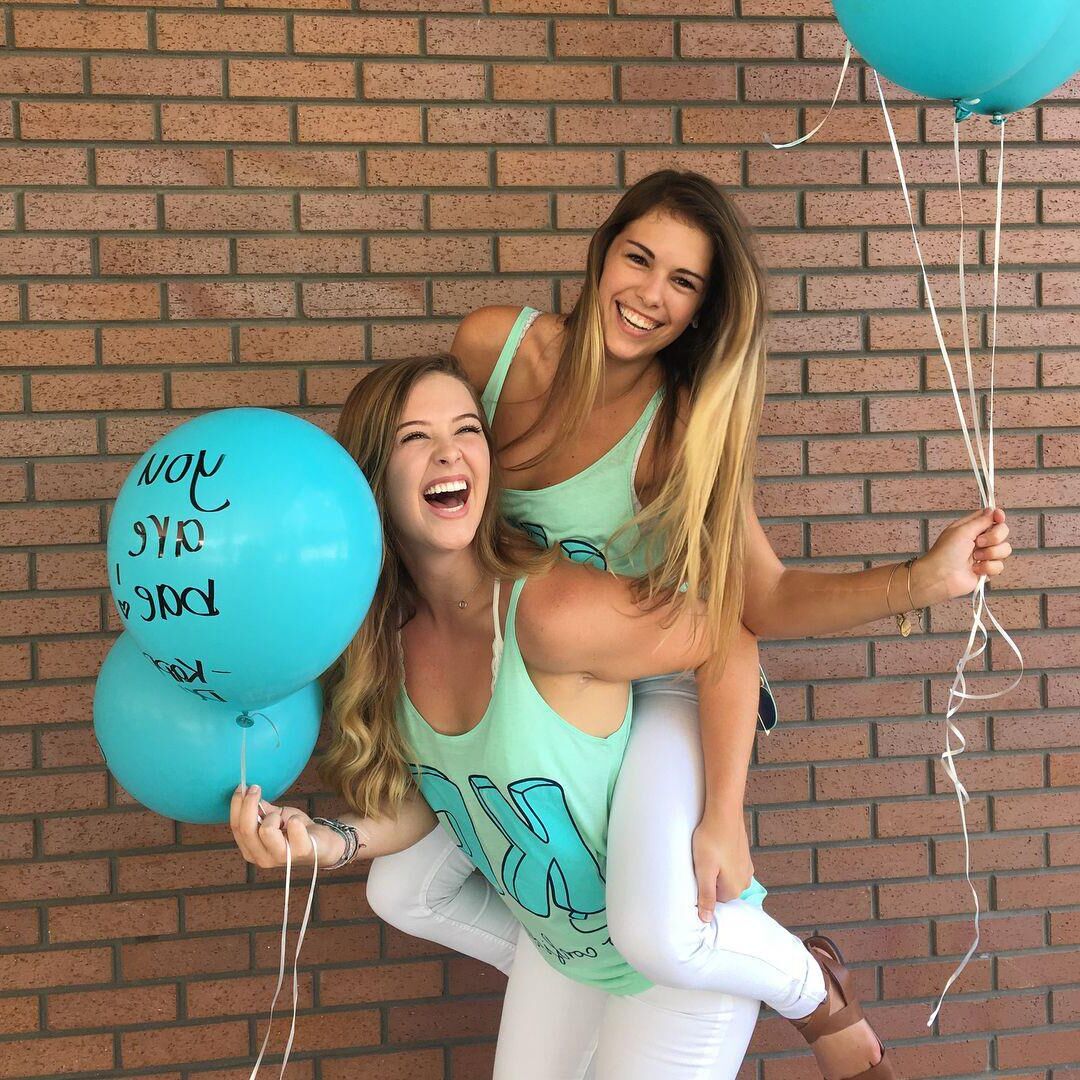 Mix of American College Sluts and Aussie Uni Sluts or Bimbos 