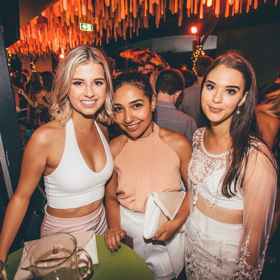 Mix of American College Sluts and Aussie Uni Sluts or Bimbos 