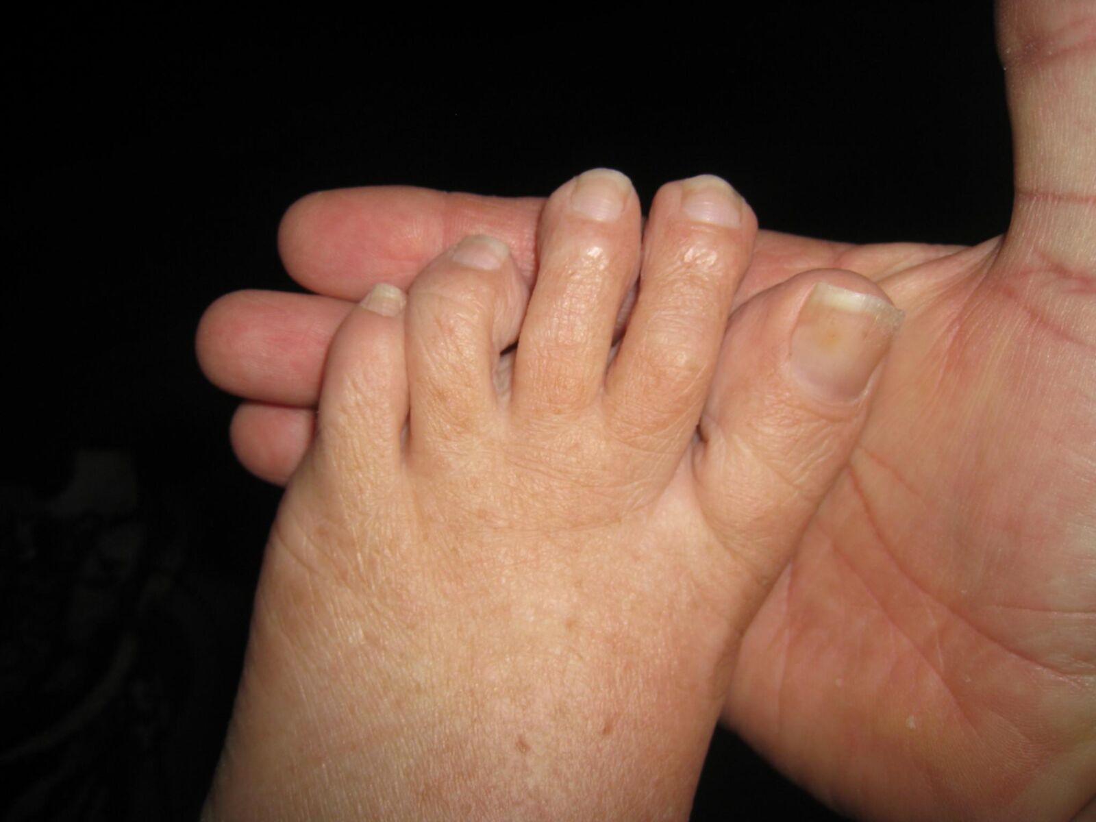 Elaine's Size / Feet and Red Pubic Hair