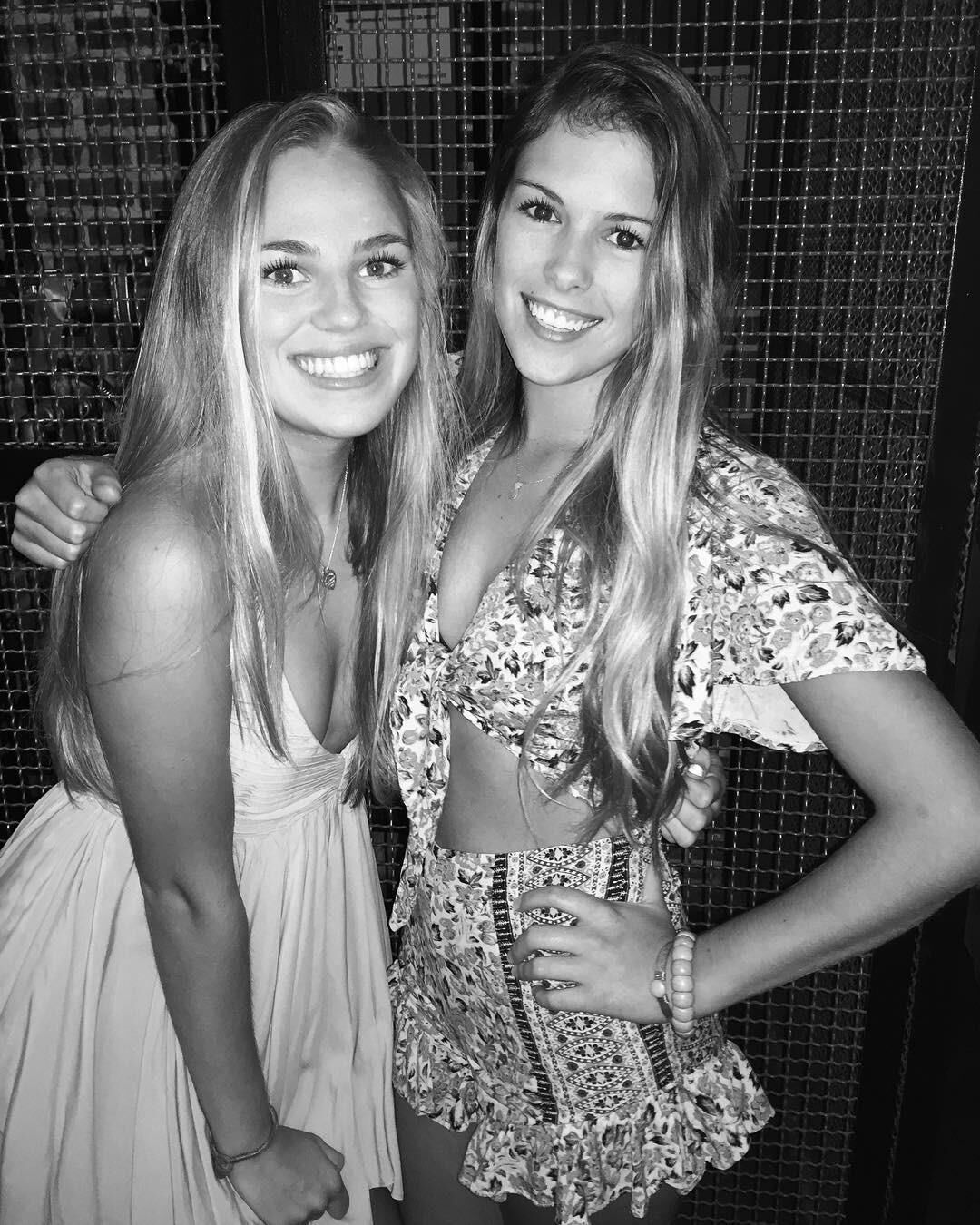 Mix of American College Sluts and Aussie Uni Sluts or Bimbos 