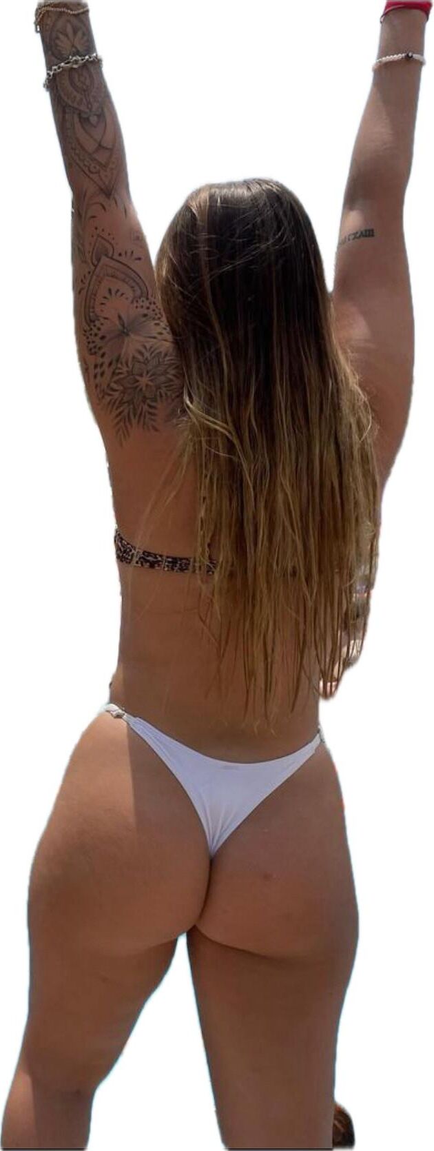 Latina Cute Big Butt Stickers 