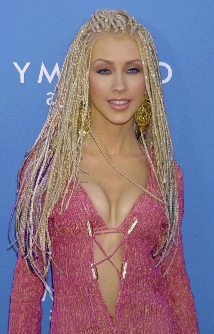 Christina Aguilera, Transformation into a Thick Latina Tit Slut