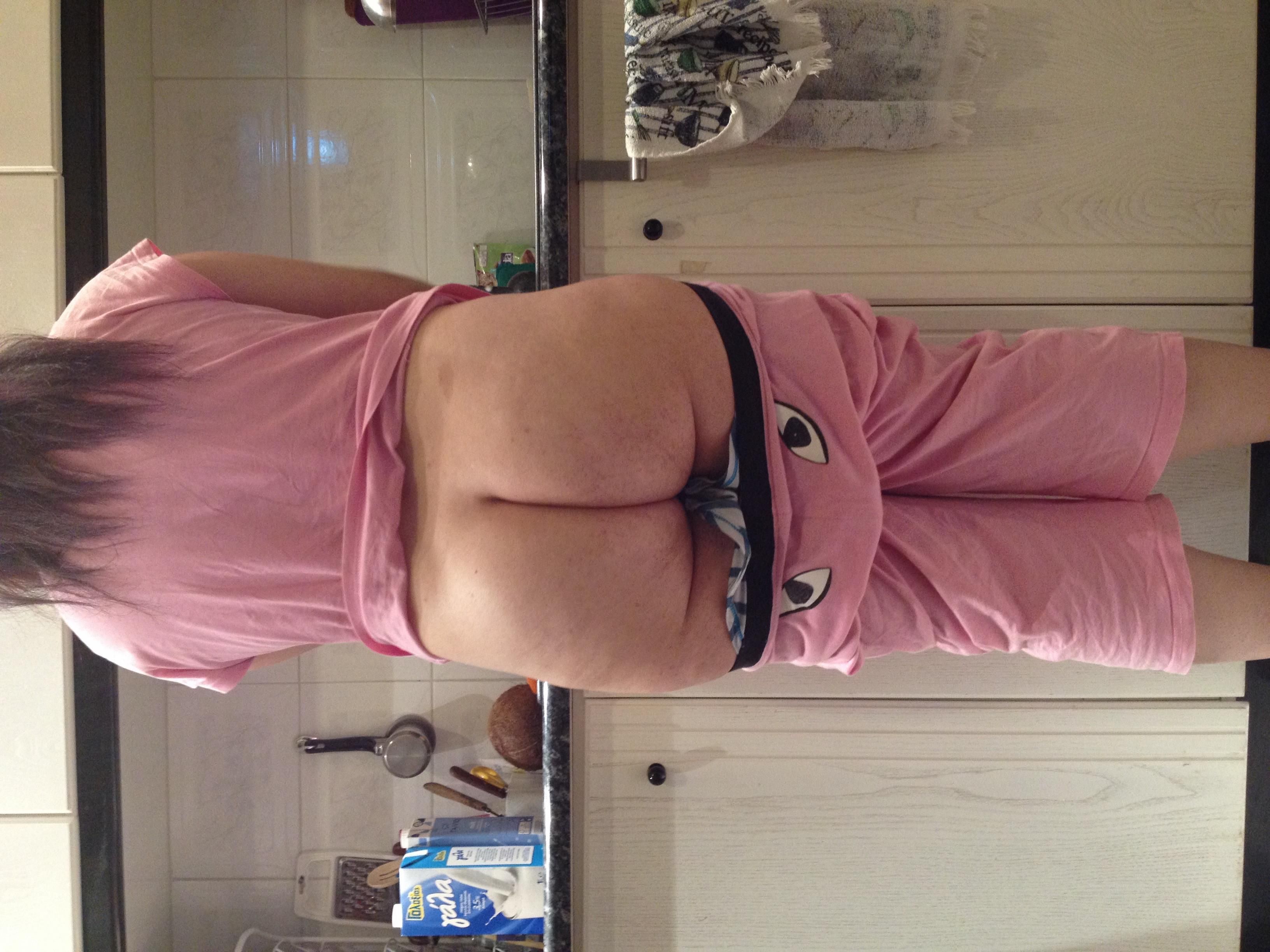 Bottoms down Redhead Pawg 