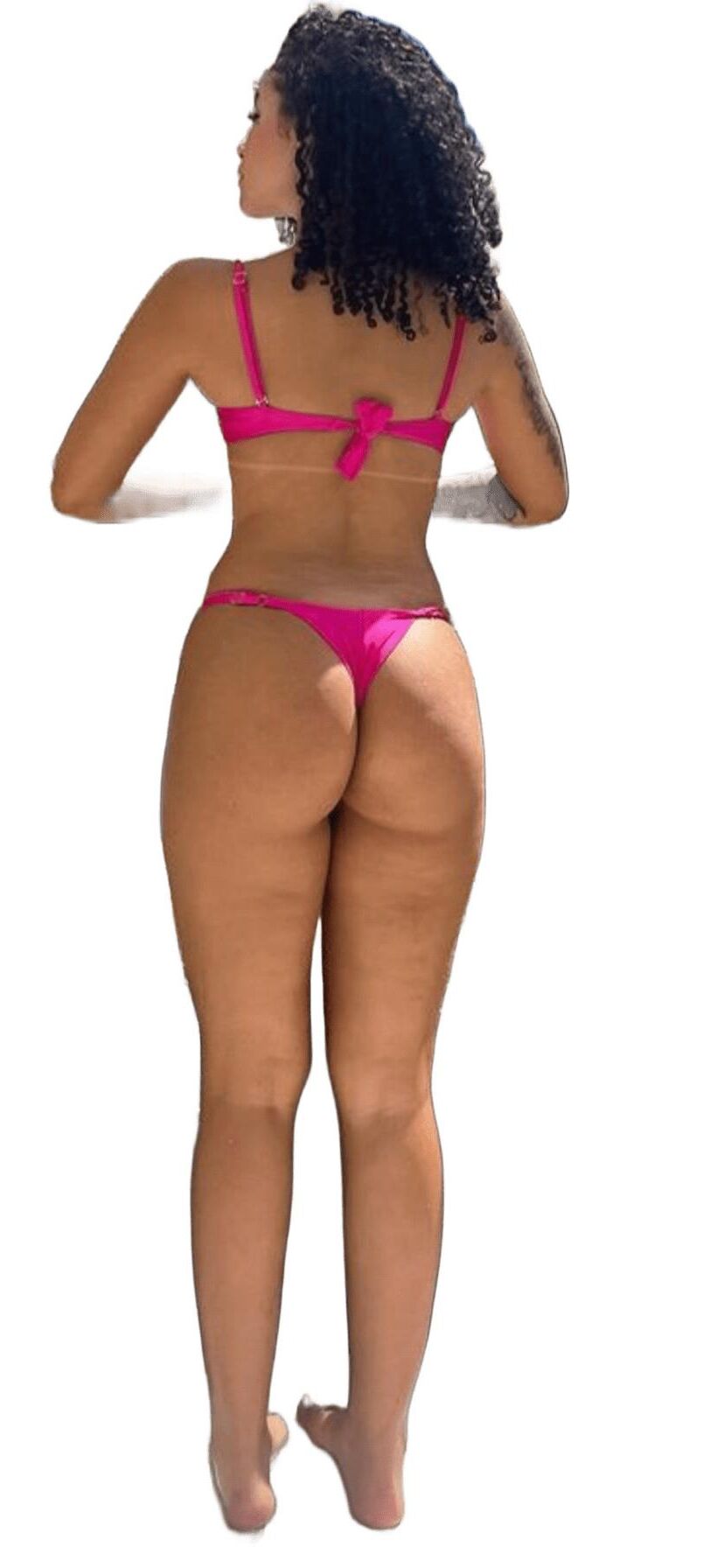 Latina Cute Big Butt Stickers 
