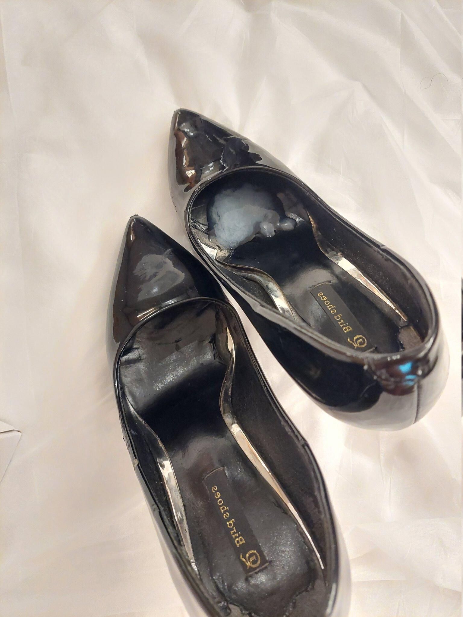 Asian shoes and cum
