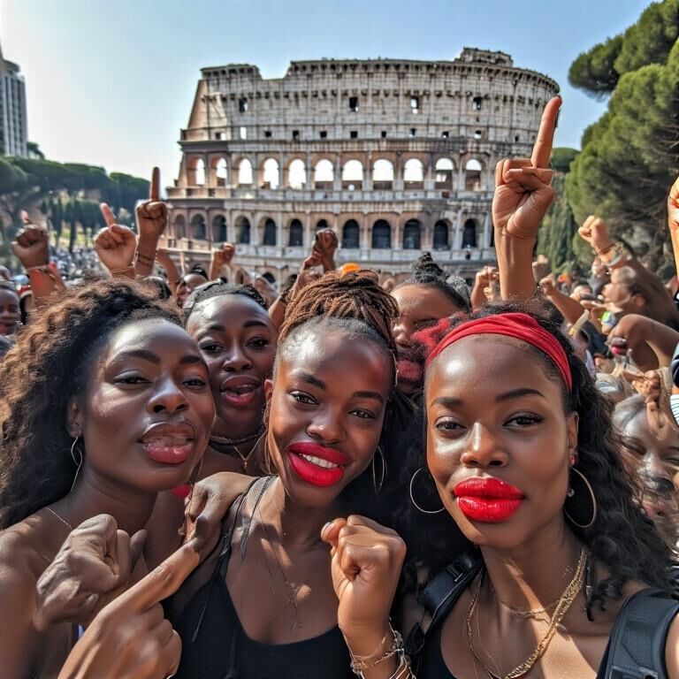 The Black Goddess takes Europe