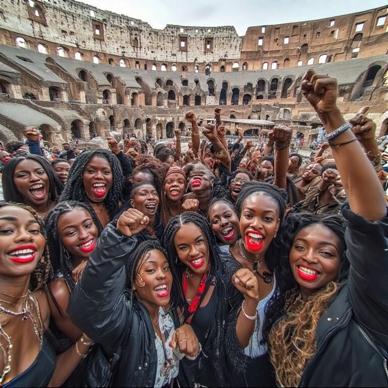 The Black Goddess takes Europe