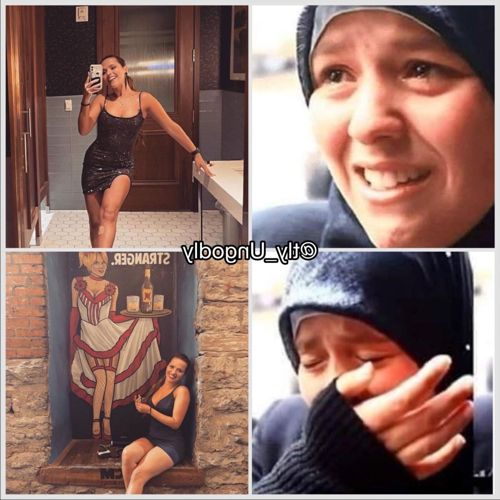 Shy hijabi muslim girl turns into a bbc christian slut