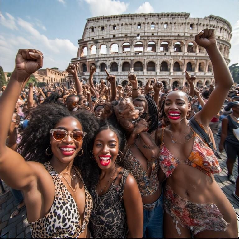 The Black Goddess takes Europe