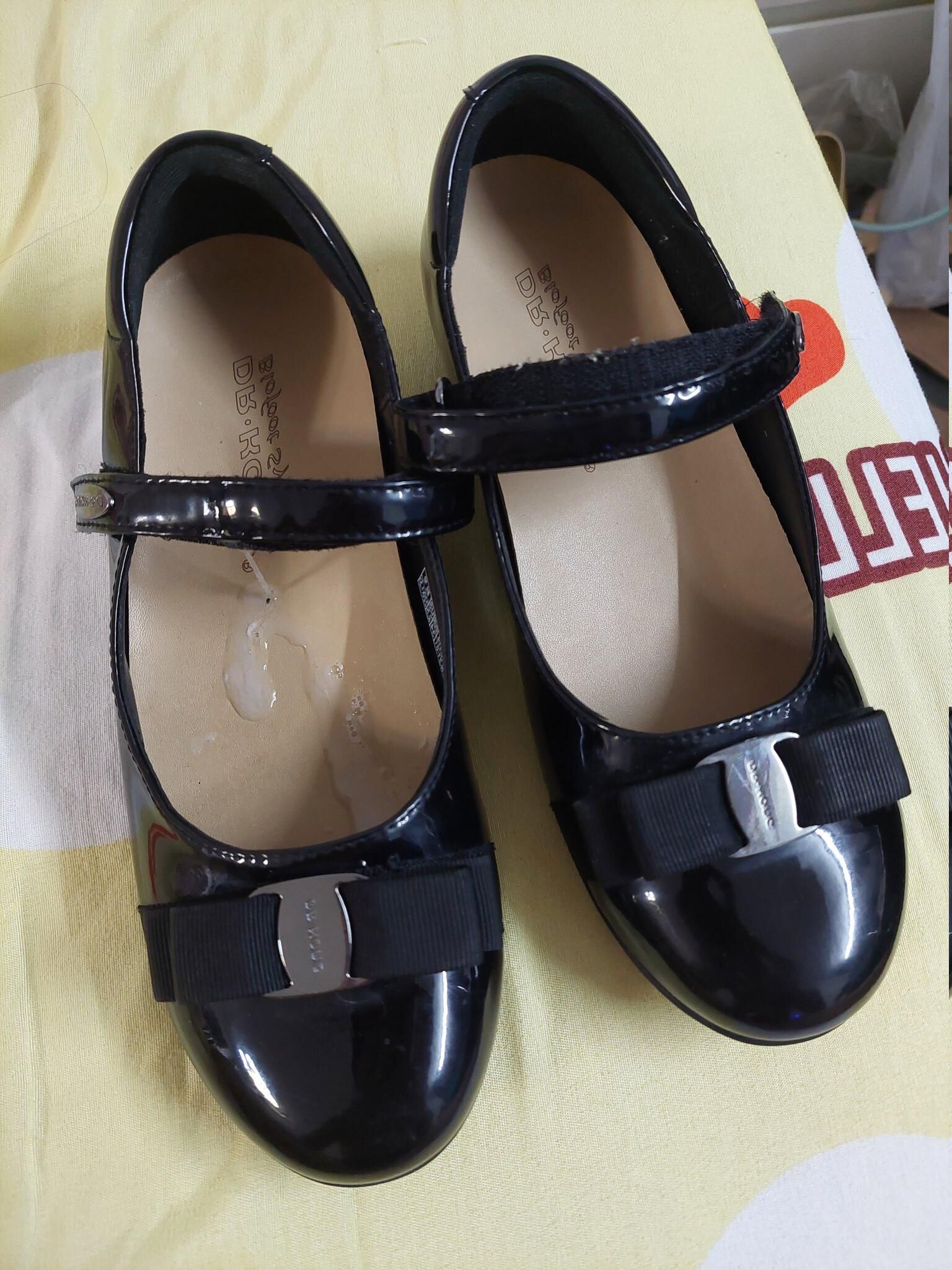 Asian shoes and cum