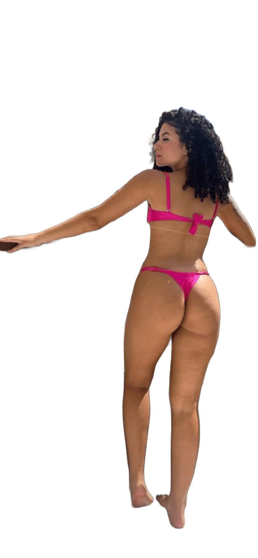 Latina Cute Big Butt Stickers 