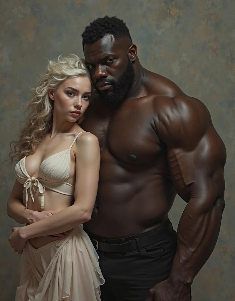 don't touch black men's blonde girls