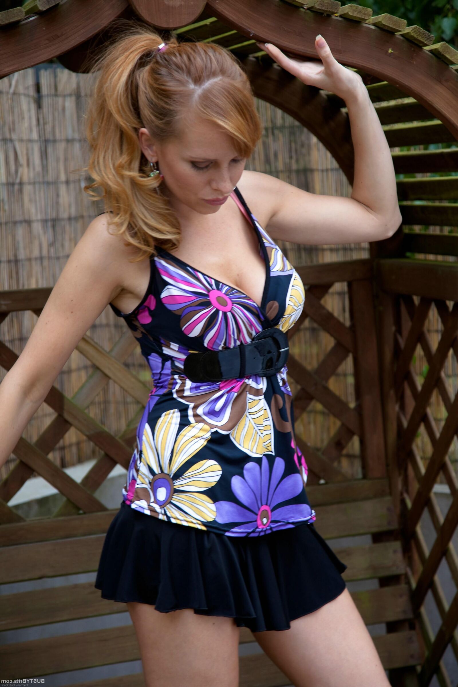 . Carmen. Pretty redhead with nice tits.