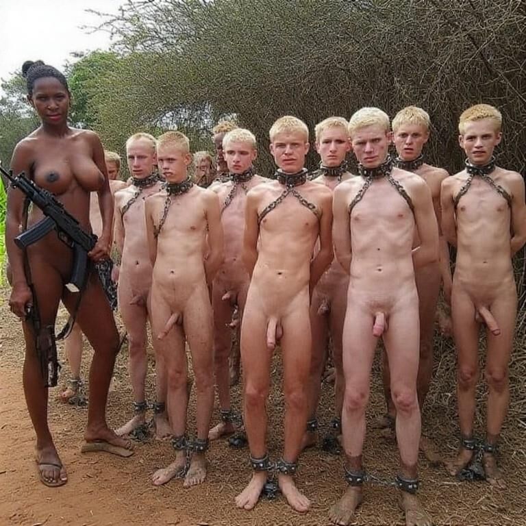White male prisoners of the Black Goddess