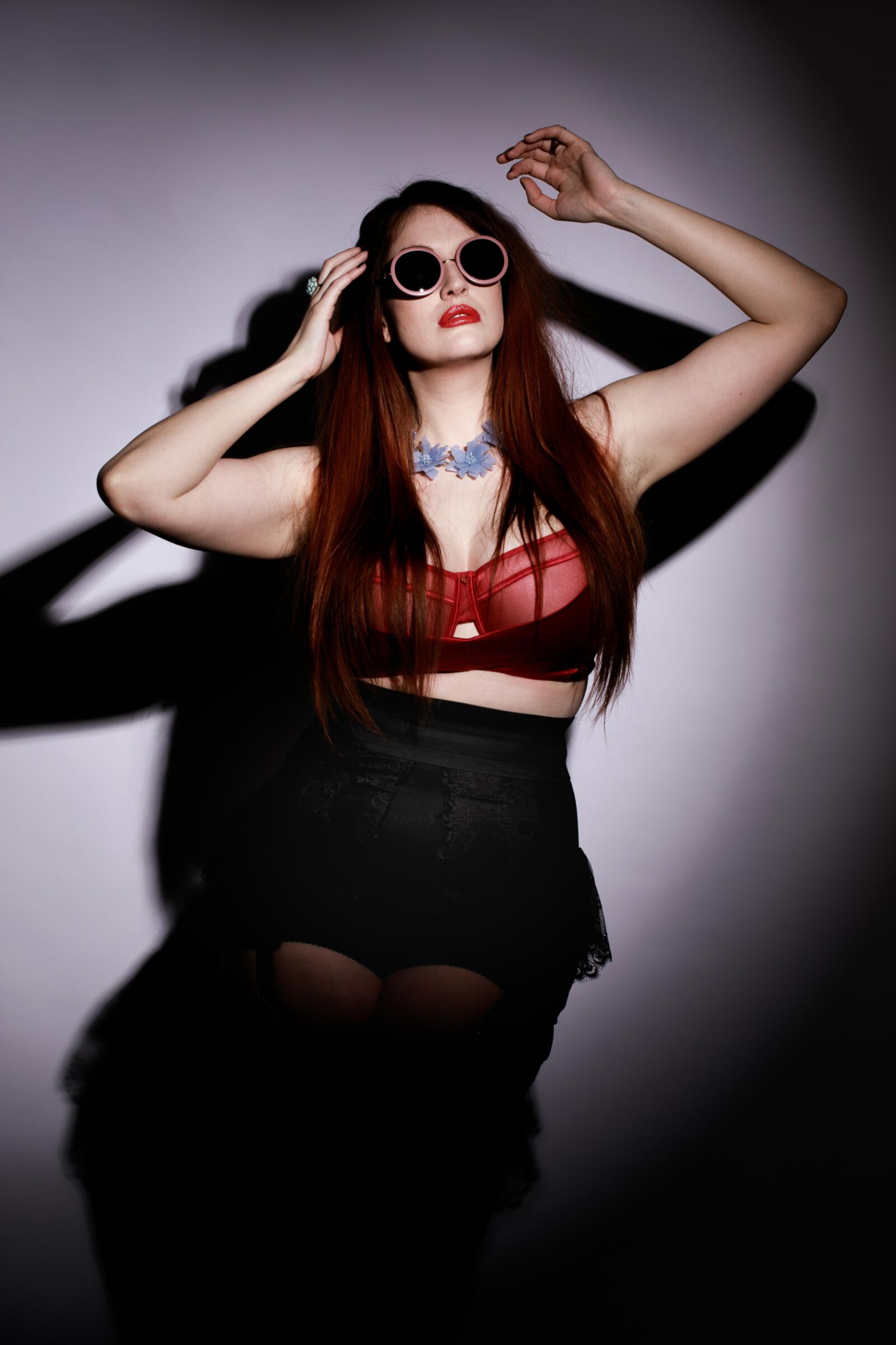 Ladygingerlust Busty Curvy UKモデル