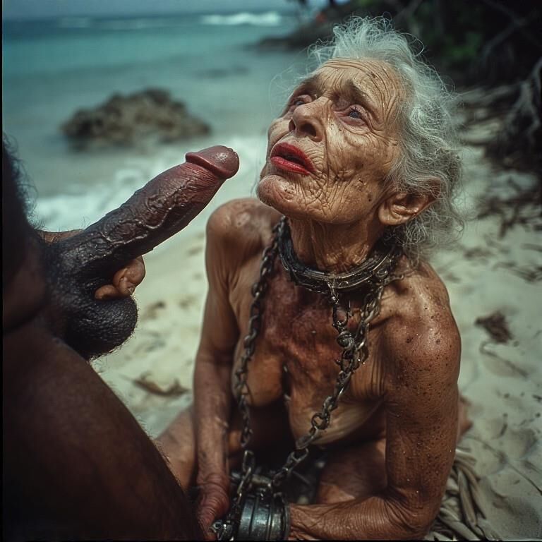 White female slaves in Africa