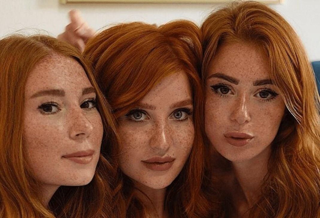Visages de mon obsession rousse